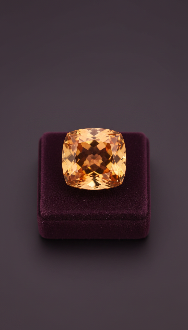 Imperial topaz rich golden hue