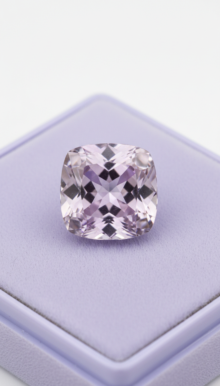 Lavender Spinel Solitaire Gemstone