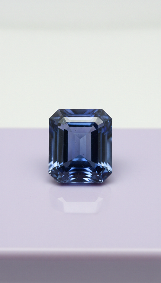 Emerald Cut Sapphire Loose Gemstone