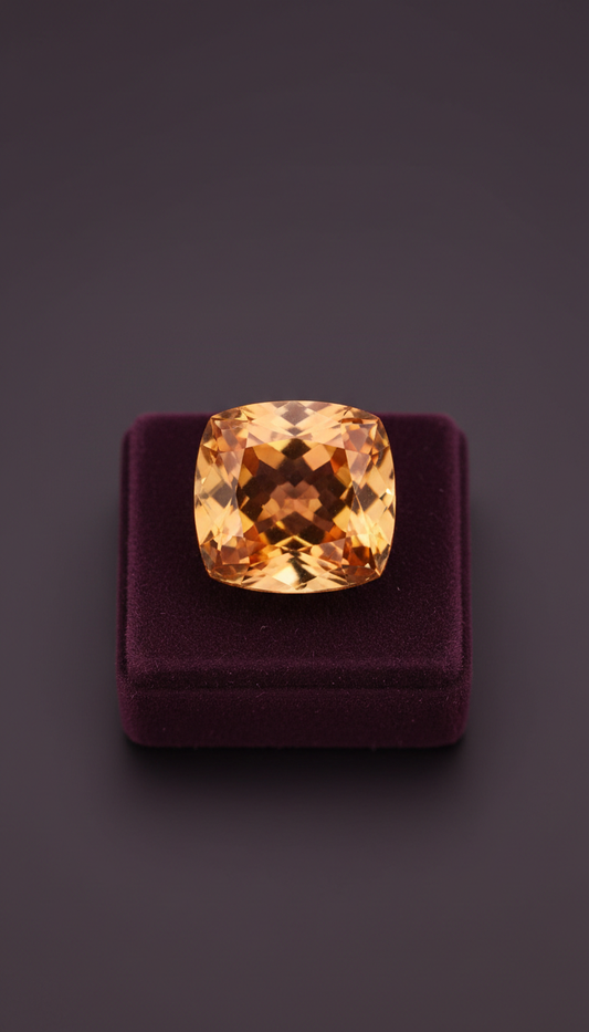 Imperial topaz rich golden hue